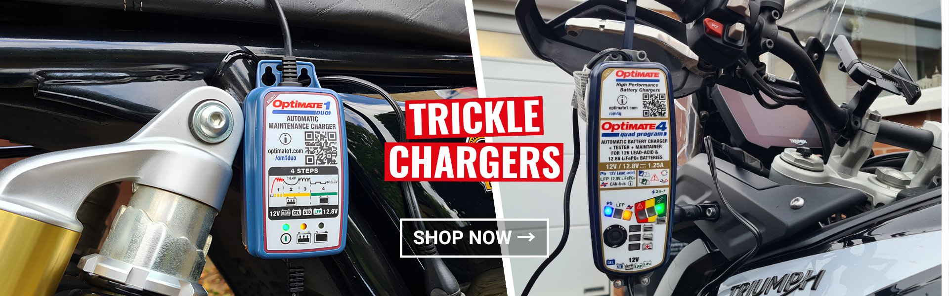 Trickle chargers